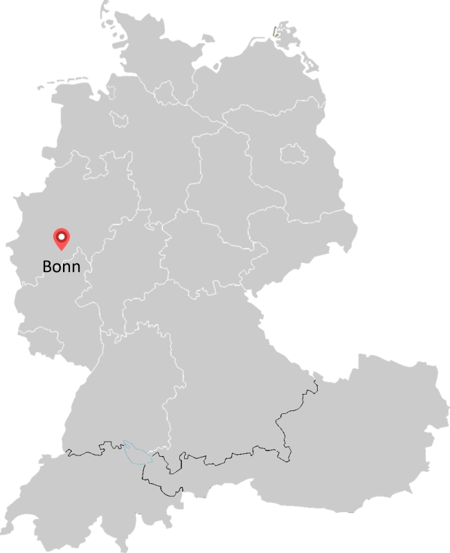 Locations of Telekom Strategy Consulting in Germany and other countries