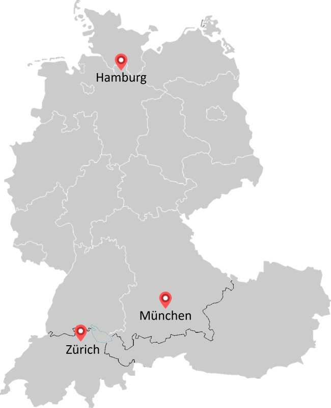 Locations of TTE Strategy in Germany and other countries