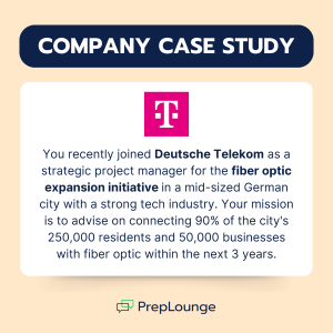 New Case by Telekom Strategy Consulting