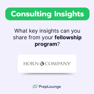 What key insights can you share from your fellowship program?