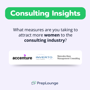 What measures are you taking to attract more women to the consulting industry?