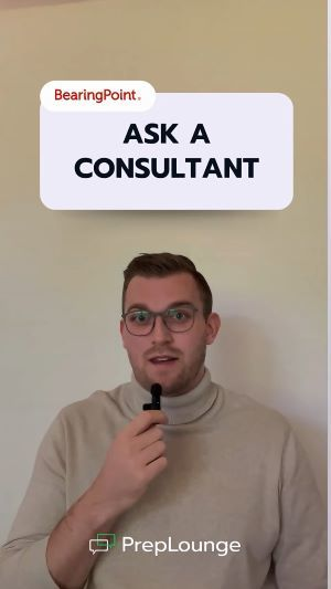 Ask a Consultant BearingPoint Tuesday