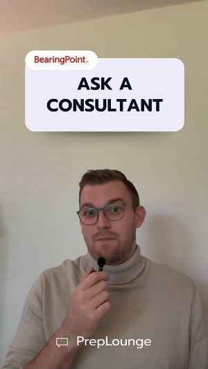 Ask a Consultant BearingPoint Thursday