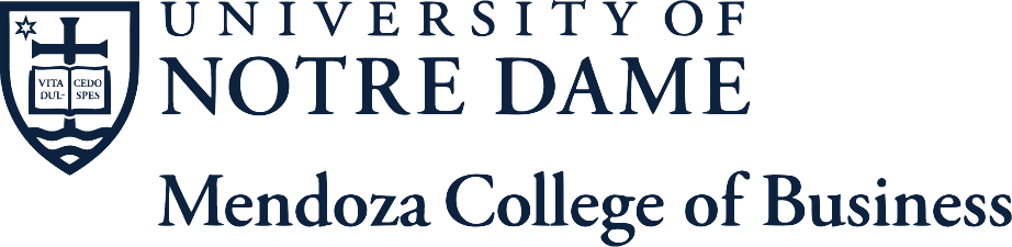 University of Notre Dame Mendoza College of Business – CapSource