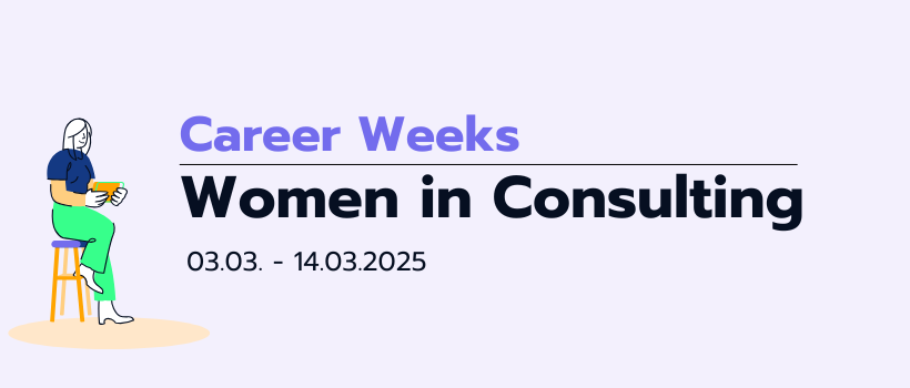 Career Weeks: Women in Consulting